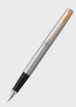 Перьевая ручка Parker Jotter 17 SS GT FP M, фото